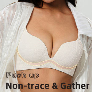 Vente en gros de soutien-gorge de levage respirant sans trace pour femmes, soutien-gorge de sport de fitness <span class=keywords><strong>85B</strong></span> type W à maintien stable anti-affaissement antidérapant - Product Image 3