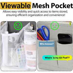 8 Extra Large Pocket RV <b>Shoe</b> Storage Hanging Bedside Caddy Wall Mounted Entryway <b>Shoes</b> Rack - Product Image 6