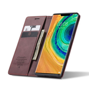 CaseMe 013 Étui portefeuille magnétique en cuir à rabat de luxe pour Huawei Mate 30 Pro 4G/5G - Product Image 2