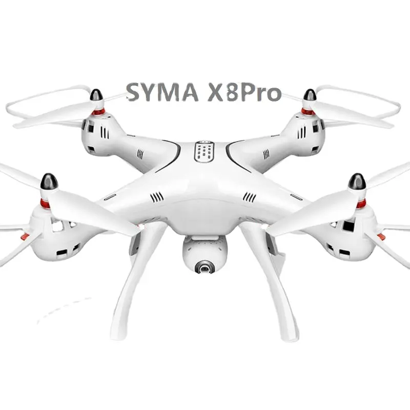 Paible SYMA X8PRO X8 PRO, pemosisian GPS DRON WIFI FPV dengan kamera HD 720P RC Quadcopter profesional tahan ketinggian RTF 2MP