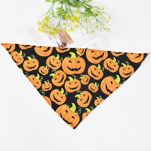 منديل جديد للحيوانات الأليفة مطبوع بتصميم عطلة من البوليستر، وشاح للكلاب بالجملة، باندانا مثلثة للحيوانات الأليفة للكلاب والقطط الكبيرة - Product Image 5