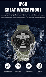 Rugged Round Smart Digital Watches Tracker Watch Mejor reloj inteligente Pantalla táctil <span class=keywords><strong>para</strong></span> hombres <span class=keywords><strong>Mujeres</strong></span> Sport <span class=keywords><strong>Smartwatch</strong></span> - Product Image 2