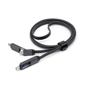 สายชาร์จเร็วแบบหลายหัว OTG 3 in 1 100W 5A 20V PD20W ชนิด Type C สำหรับ iPhone 16 17 และโทรศัพท์มือถือทุก<span class=keywords><strong>รุ่น</strong></span> - Product Image 5