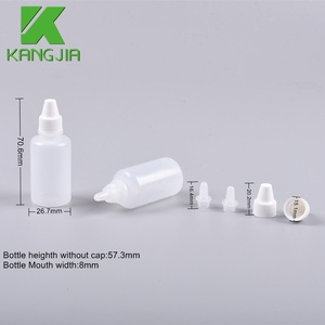 20ml Plastik leer Quantitative Mikrotropfen-Tropf flaschen Plastik-Quetsch fläschchen Flasche mit Tropfer für Öl-Augentropfen-Reagenz - Product Image 6