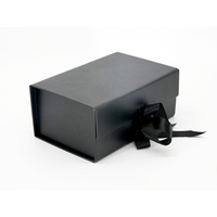 Boîte d'emballage en carton recyclable, rigide, magnétique, de luxe, avec couvercle magnétique, pliable, pour cadeau