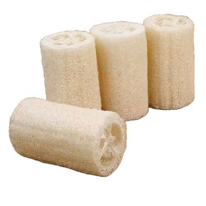 Loofah Sponge Segments For Kitchen Cleaning Dishwashing Pot Scrubbing Bathing Body Scrubbing Household Use Solid Color - Product Image 4