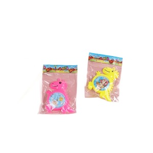 Dinosaur Shape <b>Clock</b> Plastic Kids <b>Wall</b> <b>Clock</b> For Children Room <b>Decor</b> Colorful Cartoon Design - Product Image 5