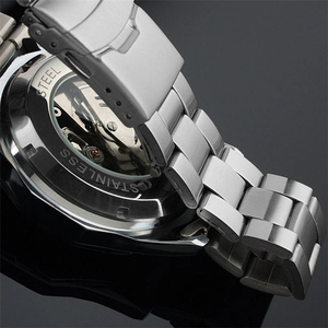 Montre T Winner 2020, vente chaude, OEM, diamant, <span class=keywords><strong>pas</strong></span> <span class=keywords><strong>cher</strong></span>, fine, 40 mm, mouvement mécanique, montres pour hommes, montre squelette de luxe, montre-bracelet - Product Image 4