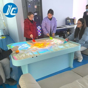 Table de sable interactive avec projection, jeu de projection AR pour enfants, apprentissage STEM, aire de jeux interactive avec projection - Product Image 2
