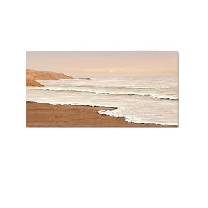 Hand Painted Oil Painting Creamy Style Sunrise Landscape 3D Effect Living Room Wall <b>Art</b> Sofa Background Decorative Canvas - Product Image 5