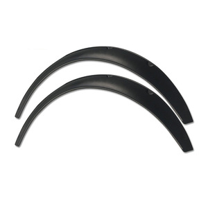 Extensions d'ailes de voiture en plastique noir mat universelles pour remplacement et réparation 89x80x35cm - Product Image 2