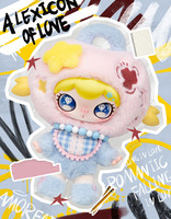 Peluche officielle SIKOOPARK Lulumi, série SIKOOPARK Lulumi Romantic Falling in love, boîte mystère, jouets de collection pour la maison