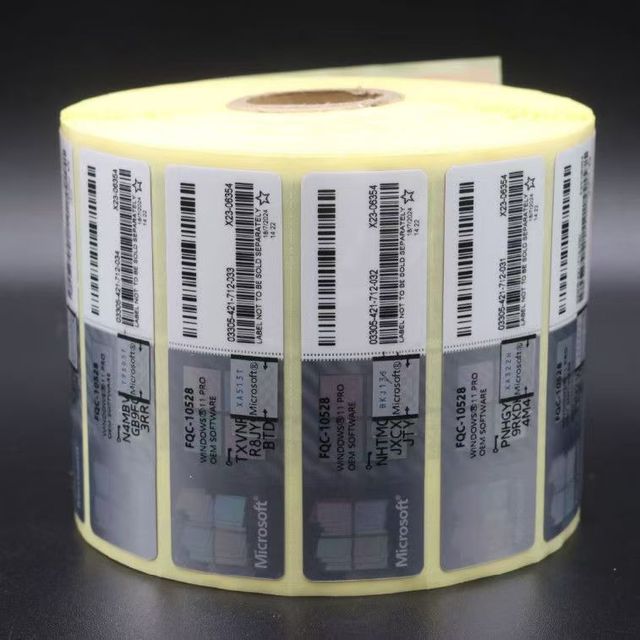For 11 Pro OEM Key COA Sticker Global 100% Online Activation Win10 Pro License DHL/UPS/FEDEX Free Shipping in Stock