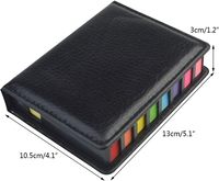 Bloc-notes autocollant de haute qualité avec couverture en papier, cadeau promotionnel, étui pour gestionnaire, notes adhésives amovibles, logo personnalisé