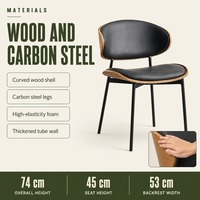 Nouvelle Arrivée Chaise de Salle à Manger en Velours avec Structure en Acier, Chaise de Salle à Manger à Réponse Rapide pour Restaurant et Maison