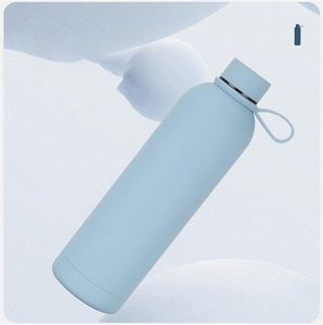Label Stainless Steel Vacuum Water <b>Bottle</b> with Leak-Proof Lid BPA Free 12-24 Hours Thermal Insulation-Custom Gift - Product Image 4