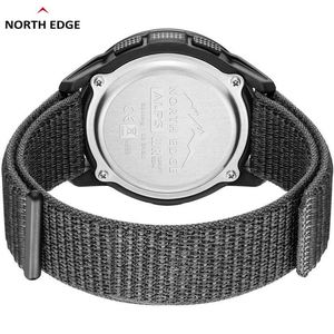 นาฬิกาอัจฉริยะ North Edge ALPS รุ่นล่าสุด สำหรับกิจกรรมกลางแจ้ง กันน้ำ 50 เมตร สำหรับผู้ชายและผู้หญิง พร้อมเข็มทิศ นาฬิกาดิจิตอล สายคาร์บอนไฟเบอร์ - Product Image 5