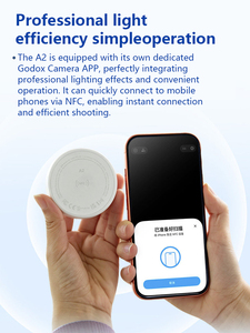 Linterna de xenón para teléfono móvil con accesorio magnético, luz suplementaria para teléfonos Apple, luz suplementaria dedicada para fotografía. - Product Image 5