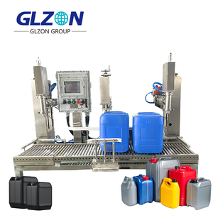 Machine de remplissage de bidons industriels |   Remplisseuse de liquides semi-automatique pour l'emballage de produits chimiques, de peintures, d'huiles et de solvants - Product Image 4