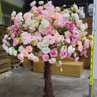 Arbre artificiel de cerisier en fleurs pour extérieur, centre de table de mariage, décoration pour la maison et le jardin