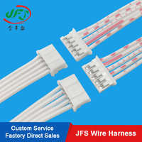 Kabel Harness Dongfang Berkualitas Baik untuk Inti Tembaga Berinsulasi PTFE/PVC 600V dengan Konektor JST PH 2 Pin Bersertifikasi RoHS