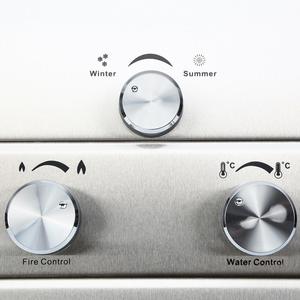 Calentador de agua sin tanque de Gas propano, caldera instantánea de acero inoxidable con accesorios de ducha, 8L, 24KW - Product Image 3