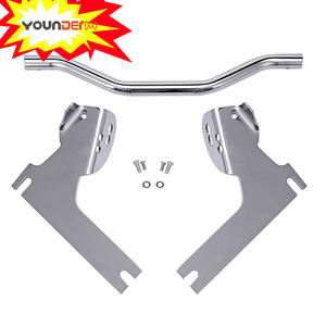 Manillar de manillar de motocicleta serie de gama alta de 1 '25mm, juego de soporte de Faro de motocicleta para Harley Road King Touring - Product Image 2