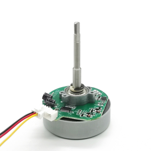 Moteur à courant continu à balais YZD 24V à arbre en D, ventilateur à rotor externe PWM pour appareils électroménagers - Product Image 1