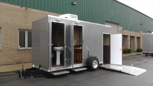 3D modelo de diseño de lujo móvil portátil inodoro remolque baño Rv Camper ducha - Product Image 5