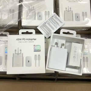 อะแดปเตอร์ชาร์จเร็วแบบปลั๊กอังกฤษ 45W ของแท้ สำหรับ Samsung Z <span class=keywords><strong>Flip</strong></span> Fold 6 <span class=keywords><strong>5</strong></span> 4 3 2 S24 S20 S21 S22 S23 Note 20 Ultra - Product Image 6