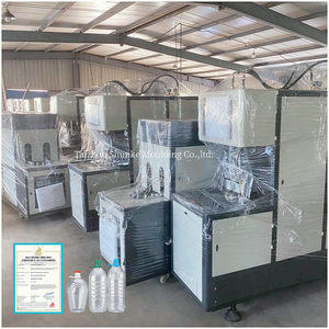 Máy thổi nhựa 2 khoang bán tự động Chai PET thổi máy Jar chai nhựa Máy làm - Product Image 6