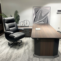 Chaise de bureau de direction en cuir véritable, dossier ergonomique, mobilier de bureau confortable, chaise de bureau pivotante avec repose-pieds