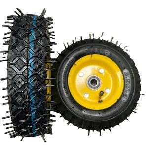 <span class=keywords><strong>Prix</strong></span> usine 2.50-4 <span class=keywords><strong>roue</strong></span> pneumatique pour <span class=keywords><strong>brouette</strong></span> <span class=keywords><strong>roue</strong></span> en caoutchouc <span class=keywords><strong>gonflable</strong></span> air avec roulement lisse pour la vente au détail et en gros - Product Image 1