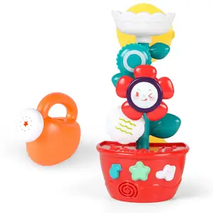 Jouets de bain pour bébés de 1 à 3 ans, avec ventouse, jouets sensoriels pour filles et garçons de 1 à 4 ans, idéal