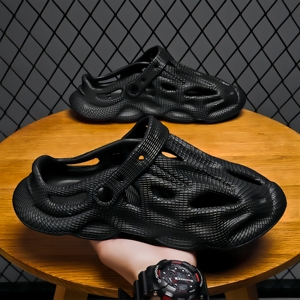 รองเท้าแตะ Vibram Lava Sole สำหรับผู้ชาย ระบายอากาศได้ดี พื้นรองเท้า EVA แบบสวม ไม่ลื่น น้ำหนักเบา เหมาะสำหรับใส่เดินชายหาด ใช้ได้ทั้งในบ้านและนอกบ้าน - Product Image 6