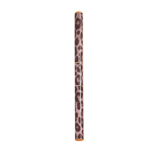 Juego de 5 pinceles para decoración de <span class=keywords><strong>uñas</strong></span>, de nailon, redondos y ovalados, para gel, delineador, aplicación de acrílico, mango metálico con diseño de leopardo - Product Image 6
