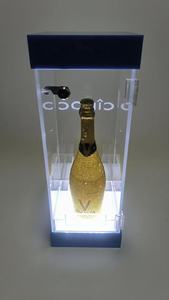 สินค้ามาใหม่ <span class=keywords><strong>Ciroc</strong></span> แท่นโชว์ขวดอะคริลิคแบบกำหนดเองสำหรับเบียร์ ไวน์ แชมเปญ พร้อมไฟ LED - Product Image 4