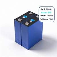 Stock UE EVeMB31 Batterie Lithium-Ion Rechargeable Prismatique LiFePO4 3.2V 330Ah 314Ah 280Ah pour Stockage Solaire