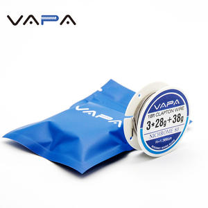 Ni80 18 <span class=keywords><strong>pieds</strong></span> fil de résistance chauffante électrique Nichrome80 fondu clapton 3 noyaux 3 * 28ga + 38ga alliage de nickel - Product Image 3