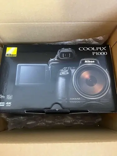 Original Pre-Owned High-quality Appearance COOLPIX-P1000 HD 125x Telephoto Zoom Camera Digital Slr Camera Full Function Tested