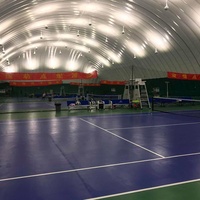 Dôme d'air de haute qualité dôme gonflable stade de sport à membrane gonflable supporté par l'air pour dôme de sport