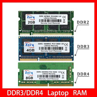 Mémoire RAM DDR3 DDR3L DDR4 8GB 4GB 16GB 2400 2133 2666Mhz Sodimm PC3 10600 12800 PC4 17000 19200 21300 pour ordinateur portable