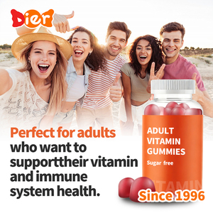 Vente en gros de bonbons Gommes multivitamines Offre Spéciale vitamines <span class=keywords><strong>Tiktok</strong></span> de marque privée personnalisées Bonbons mous végétaliens sans sucre pour adultes - Product Image 4