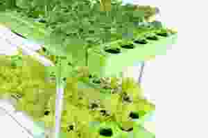 Grand kit modulaire de culture hydroponique aquaponique multi-travées pour serre Système économique de plantes en pot Intérieur Extérieur Légumes - Product Image 2