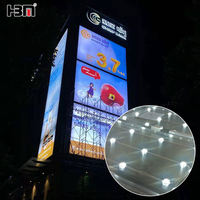 Publicité extérieure LED Lightbox Cadre mural Luminaires Rectangle Boîte à lumière suspendue avec profil en aluminium ouvert à pression