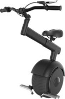 Monociclo Eléctrico Plegable de Una Rueda, Monociclo Eléctrico con Neumático Ancho y Manillar, Scooter Eléctrico