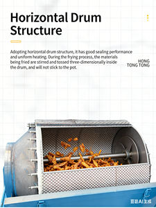 Máquina Tostadora de Semillas de Aceite por Calentamiento Electromagnético |   Olla Eléctrica Industrial para Tostar Sésamo y Cacahuetes Antes de la Extracción de Aceite - Product Image 5