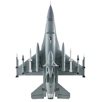 Avion électrique radiocommandé FMS, modèle de chasseur RC PNP EPO 6CH EDF 64mm F-16 Fighting Falcon Brushless 40A ESC 9G Servo