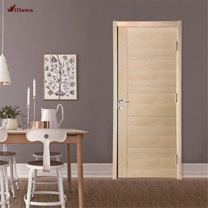 <span class=keywords><strong>Puerta</strong></span> de Madera Contrachapada Okoume, Diseño de <span class=keywords><strong>Puerta</strong></span> Interior Impermeable, Puertas con <span class=keywords><strong>Marco</strong></span> para Habitaciones - Product Image 5