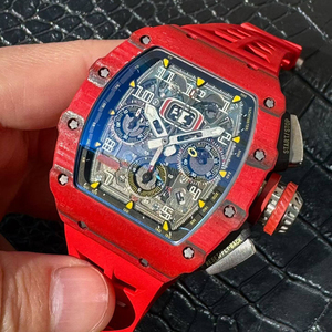 Reloj de Pulsera Mecánico Automático de Fibra de Carbono para Hombre, Diseño Multifuncional, Reloj Deportivo Elegante - Product Image 3